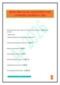 RSED 3000 EXAM 1 QUESTIONS AND ANSWERS GRADED A&plus; 2026