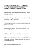 STARGUARD PRACTICE EXAM 2026 SOLVED QUESTIONS GRADED A&plus;