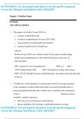 TEST BANK FOR Growth and Development Across the Lifespan 2nd Edition by Leifer &vert; Updated&sol;Latest 2025&ndash;2026 Complete Exam Success Resource&period; Comprehensive All Chapters Questions and Verified Answers for Nursing and Health Students&period; Fully Revised Study Guide 