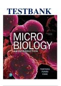 Test Bank for Microbiology&colon; An Introduction 13th Edition Tortola