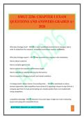 SMGT 2256- CHAPTER 1 EXAM QUESTIONS AND ANSWERS GRADED A&plus; 2026
