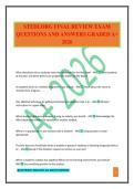 STEDI&period;ORG FINAL REVIEW EXAM QUESTIONS AND ANSWERS GRADED A&plus; 2026
