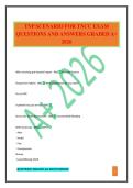 TNP SCENARIO FOR TNCC EXAM QUESTIONS AND ANSWERS GRADED A&plus; 2026