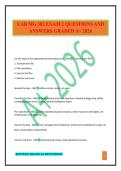 UAB MG 302 EXAM 2 QUESTIONS AND ANSWERS GRADED A&plus; 2026