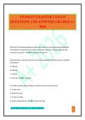 YEOMAN CHAPTER 1 EXAM QUESTIONS AND ANSWERS GRADED A&plus; 2026