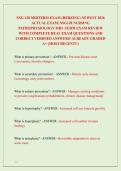 NSG 120 MIDTERM EXAM &lpar;HERZING&rpar; NEWEST 2026  ACTUAL EXAM&vert; NSG120 NURSING  PATHOPHYSIOLOGY MID -TERM EXAM REVIEW  WITH COMPLETE REAL EXAM QUESTIONS AND  CORRECT VERIFIED ANSWERS&sol; ALREADY GRADED  A&plus; &lpar;MOST RECENT&excl;&excl;&rpar; 