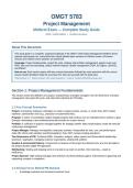 OMGT 5783 Project Management