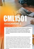 CML1501 Assignment 2  ANSWERS 2026 - Due 7 April 2026