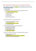 BIOT 643 Midterm Exam &vert; Questions and Answers &ndash; 2026 Update &vert; 100&percnt; Correct&period;