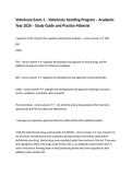 Veterinary Exam 1 &ndash; Veterinary Assisting Program &ndash; Academic Year 2026 &ndash; Study Guide and Practice Material