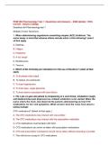 PNM 300 Pharmacology Test 1 &vert; Questions and Answers &ndash; 2026 Update &vert; 100&percnt; Correct - Seneca College&period;
