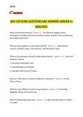 UNV-104 &ndash; University Studies 104&comma; Graded A&plus; Exam Questions and Answers 2026&sol;2027