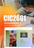 CIC2601 Assignment 2 Semester 1 2026 - Due 22 June 2026