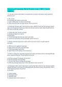 Taxicab and Limousine Driver Practice exam &vert;&vert; 100&percnt; Correct Solutions&period;
