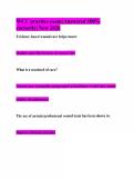 WCC practice exam&vert; Answered 100&percnt; correctly&vert; New 2026