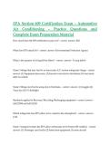  EPA Section 609 Certification Exam &ndash; Automotive Air Conditioning &ndash; Practice Questions and Complete Exam Preparation Material