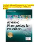 Test Bank- Advanced Pharmacology for Prescribers 1st Edition by Luu and Kayingo &ndash; All Chapters Included&lowbar;compressed &lpar;1&rpar;&period;pdf