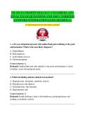 NR 283 PATHOPHYSIOLOGY &lpar;CHAMBERLAIN&rpar;  FINAL EXAM 2026&sol;2027 QUESTIONS AND 100&percnt; VERIFIED  ANSWERS WITH RATIONALES GRADED A&plus;