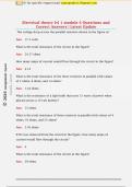 Electrical theory lvl 1 module 4 Questions and  Correct Answers &vert; Latest Update