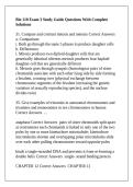 Bio 110 Exam 3 Study Guide Questions With Complete Solutions