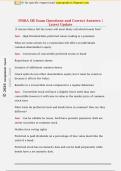 FINRA SIE Exam Questions and Correct Answers &vert;  Latest Update 