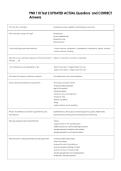 PNR 110 Test 2 UPDATED ACTUAL Questions  and CORRECT  Answers 