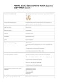 PNR 130 - Exam 2 material UPDATED ACTUAL Questions   and CORRECT Answers