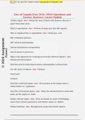 Geo of Canada &lpar;Geo 2010&comma; UWO&rpar; Questions and  Correct Answers &vert; Latest Update 