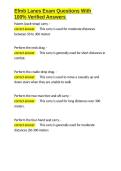 Efmb Lanes Exam Questions With 100- Verified Answers&period;docx