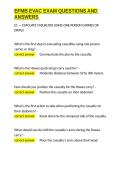 EFMB EVAC EXAM QUESTIONS AND ANSWERS&period;docx