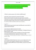 PREHOSPITAL EMERGENCY CARE MODULE EXAM 2026  QUESTIONS LATEST EXAM SOLVED  QUESTIONS &  ANSWERS VERIFIED 100&percnt;  GRADED A&plus;