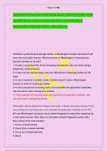 WASHINGTON STATE PORTION &lpar;REAL ESTATE EXAM&rpar; 2026  QUESTIONS LATEST EXAM SOLVED  QUESTIONS &  ANSWERS VERIFIED 100&percnt;  GRADED A&plus;