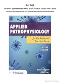Test Bank for Applied Pathophysiology for the Advanced Practice Nurse &ndash; 2nd Edition by Lucie Dlugasch and Lachel Story