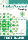 Test Bank - Contemporary Practical Vocational Nursing 9th Edition by Corinne Kurzen Anna LaVon Barrett Complete Chapters 1&ndash;16 &vert;verified Questions&comma;Answers & Rationales&vert; 2026&sol;2027&period;
