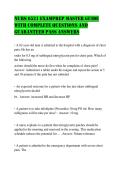 NURS 6521 EXAMPREP MASTER GUIDE WITH COMPLETE QUESTIONS AND GUARANTEED PASS ANSWERS