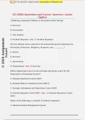 ICS 800D Questions and Correct Answers &vert; Latest  Update 