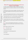 Illinois PEL Study Material Questions and Correct  Answers &vert; Latest Update