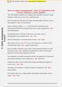 Intro to sports management - Quiz &num;2 Questions and  Correct Answers &vert; Latest Update