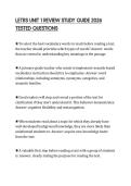 LETRS UNIT 1 REVIEW STUDY GUIDE 2026 TESTED QUESTIONS