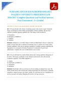 NURS 6501 ADVANCED PATHOPHYSIOLOGY WALDEN UNIVERSITY MIDTERM EXAM 2026&sol;2027 Complete Questions and Verified Answers Pass Guaranteed - A&plus; Graded