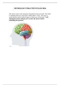 NEUROLOGY PRACTICE EXAM 2026