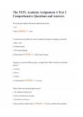 The TEFL Academy Assignment A Text 2 Comprehensive Questions and Answers