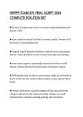 SWPPP EXAM 670 FINAL SCRIPT 2026 COMPLETE SOLUTION SET