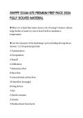 SWPPP EXAM 670 PREMIUM PREP PACK 2026 FULLY SOLVED MATERIAL