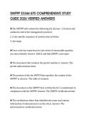 SWPPP EXAM 670 COMPREHENSIVE STUDY GUIDE 2026 VERIFIED ANSWERS