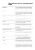 MIE-201 Exam 2 UPDATED ACTUAL Questions and CORRECT  Answers 