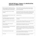 NCSU MIE 305 Exam 1 &lpar;Chapters 1-3&rpar; UPDATED ACTUAL  Questions and CORRECT Answers 
