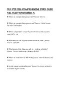 TAX 3701 2026 COMPREHENSIVE STUDY GUIDE FULL SOLUTIONS PASSED A&plus;