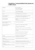 COM 300 Exam 1-Tamborini UPDATED ACTUAL Questions and  CORRECT Answers 