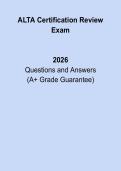 ALTA Certification Review 2026 &vert; Complete Study Guide & Practice Questions